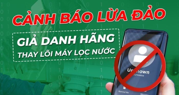 Giả nhân viên hãng lừa thay lõi lọc nước trị giá hàng triệu đồng