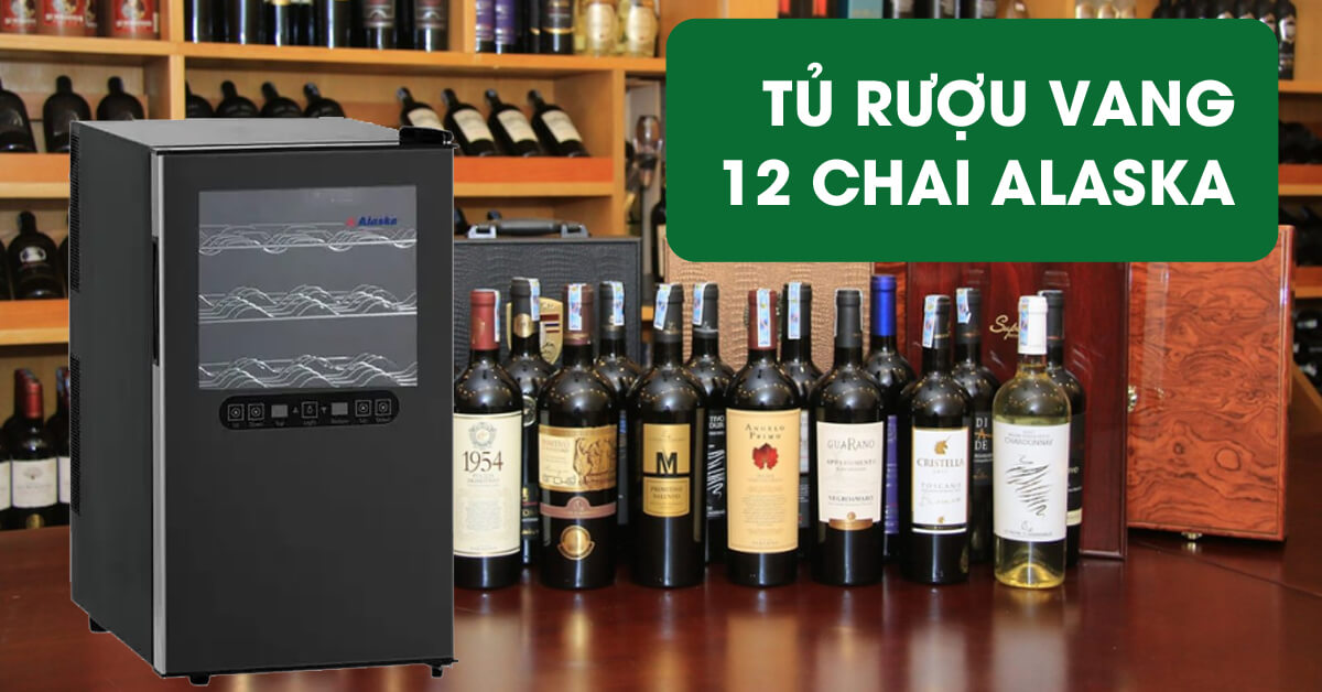 Tủ rượu vang 12 chai